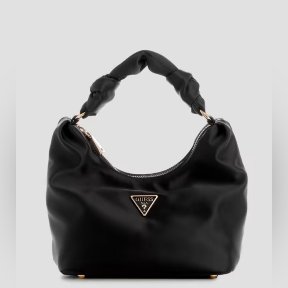 GUESS Velina satin Hobo bag
